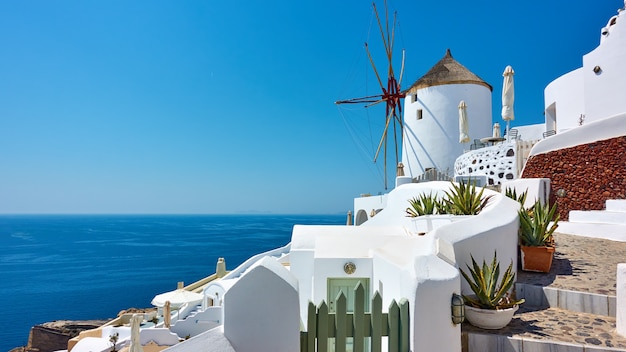 Santorini island in Greece. Oia.