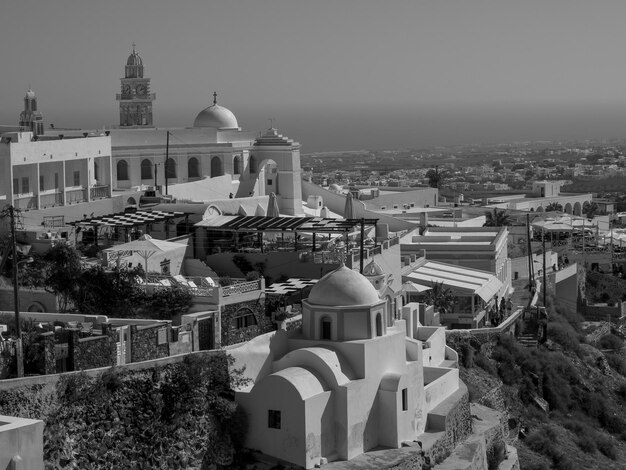 Santorini island