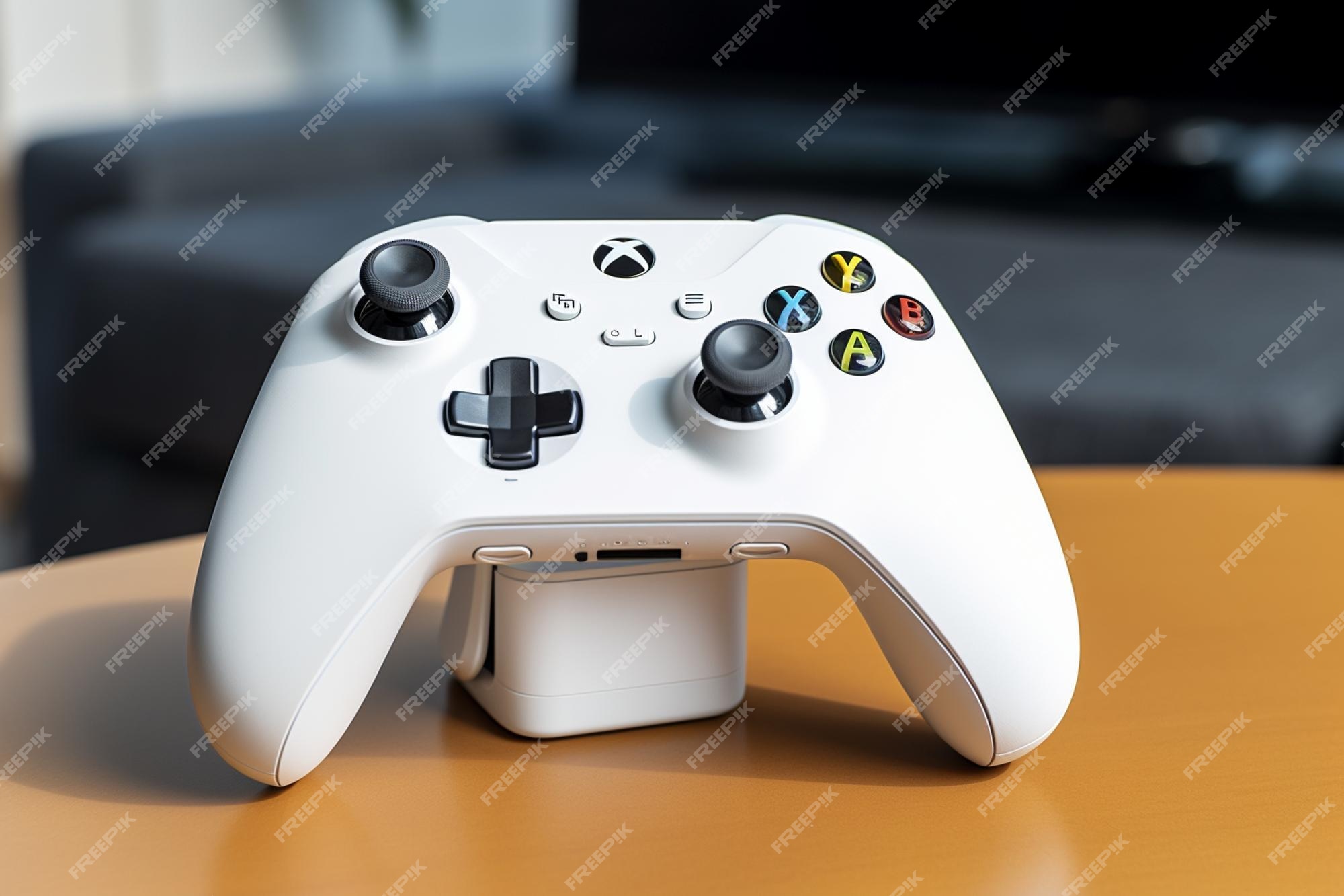 Premium Photo  Sao paulo brazil 03 2022 white controller of the new video  game console xbox series s with one hand operating the button