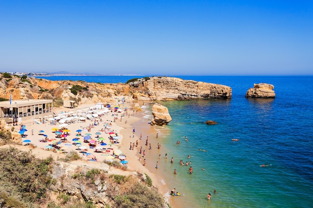 포르투갈 알가르베(Algarve) 지역 알부페이라(Albufeira)의 상 라파엘(Sao Rafael) 해변