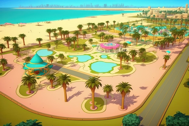 Saoedi-Arabië Jeddah New Beach Park