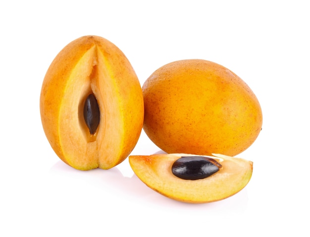 흰색 바탕에 Sapodilla