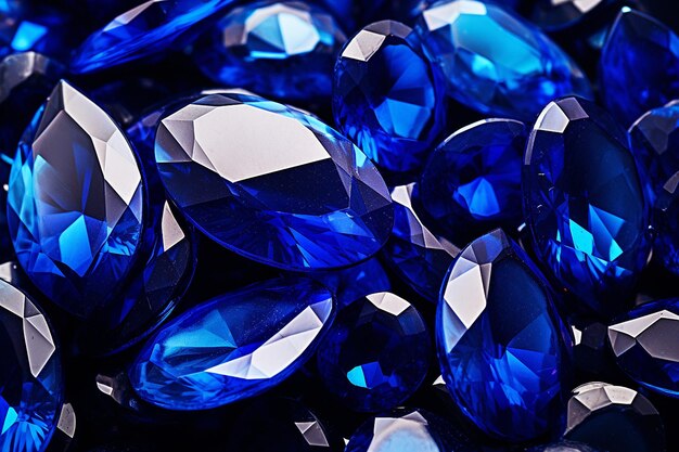 Sapphire Gem Diepte voor Jewel Tones