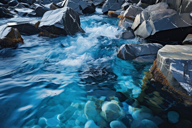 Sapphire Symphony Tranquil Waters foto