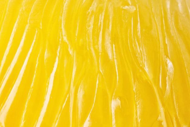 Foto sappige citroenvruchtenpulp macro