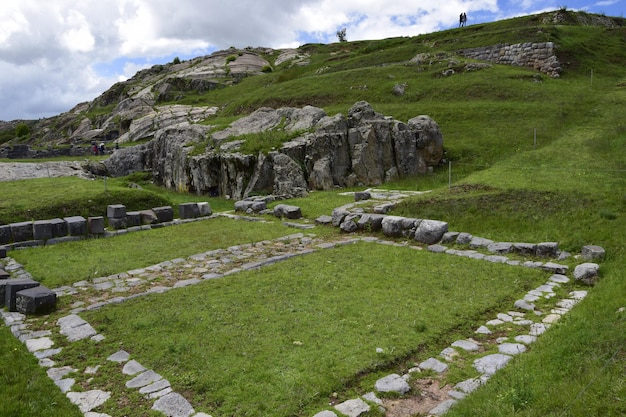 Saqsaywaman the sacred ruins of the Incas in Cusco