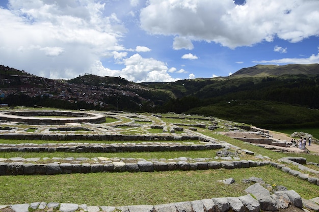 Saqsaywaman the sacred ruins of the Incas in Cusco