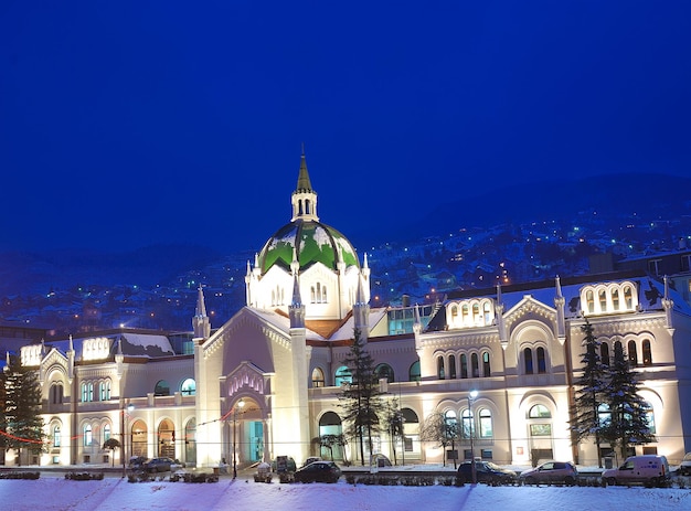 Foto sarajevo di notte