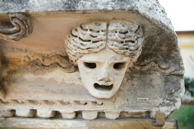 Sarcophagus in Antalya Archeological Museum Antalya Turkiye