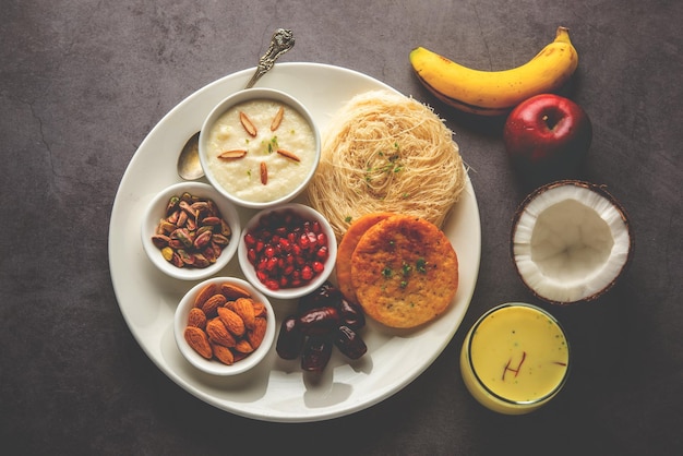 Sargi Karwa Chauth breakfast menu before starting fasting or upwas on karva chauth Indian food