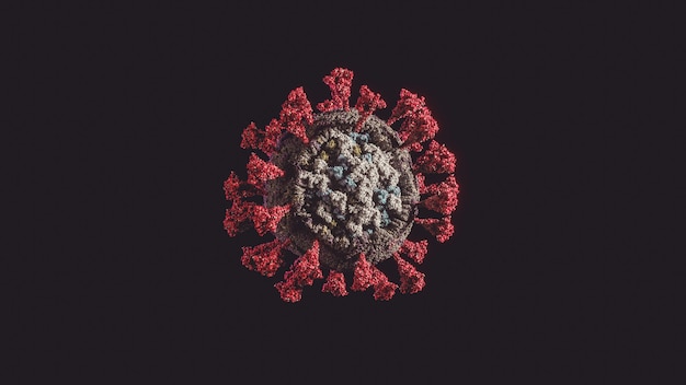 SARS-CoV-2 Close Up Coronavirus