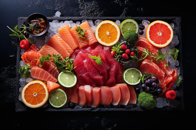 Фото sashimi delight oceans bounty на выставке