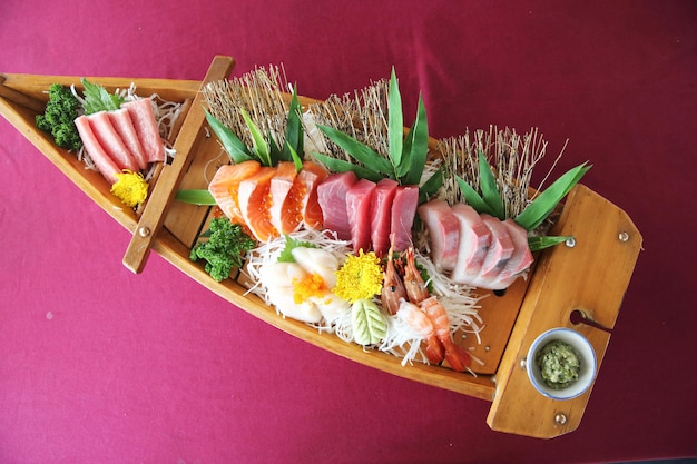 Sashimi set