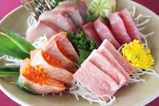 Sashimi set