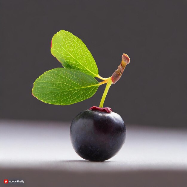 Photo saskatoon berries isolated on white background amelanchier shadbush juneberry irga or sugarplum