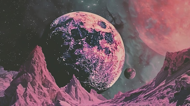 在太空中的衛星