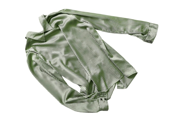 Satin blouse isolated