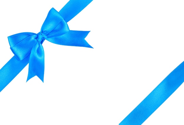 Photo satin gift bow