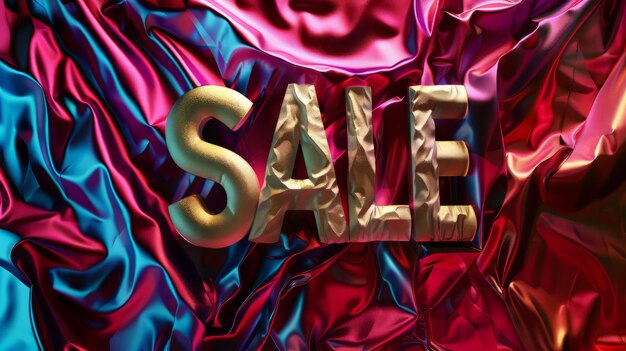 Foto poster d'arte concettuale di satin sale