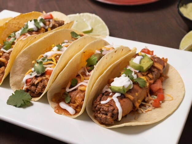 Premium Photo | Satisfy Your Cravings with Authentic Mexican Street Food