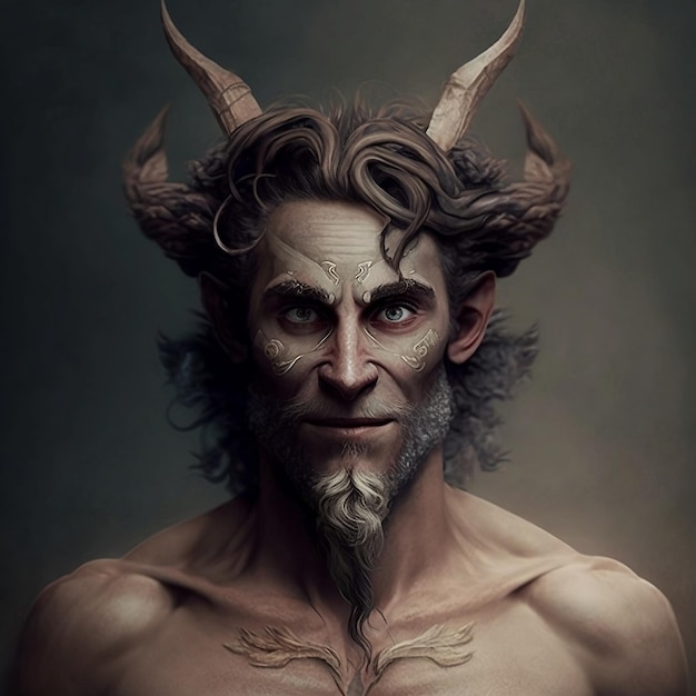 Satyr uit de Griekse mythologie