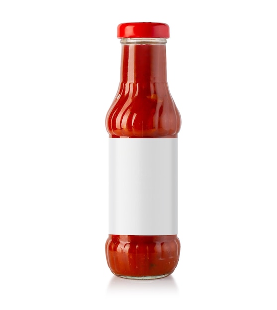 Photo sauce bottle mockup