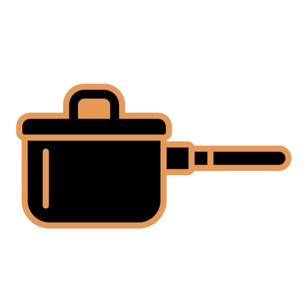 Photo saucepan icon