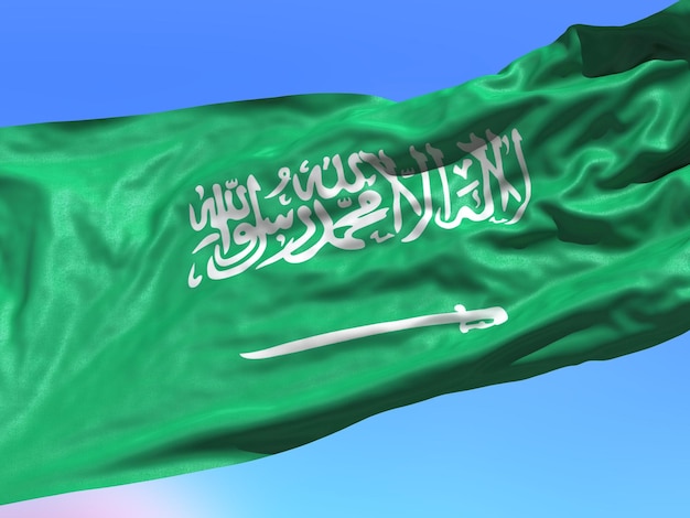 Photo saudi arabia of flag