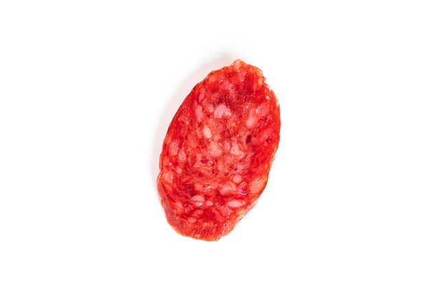 Sausage isolated on a white background. Chinese sausage. High quality photo