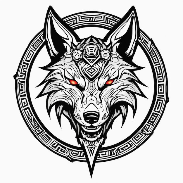 Savage Oni Wolf Een angstaanjagende samensmelting van Japanse legendes