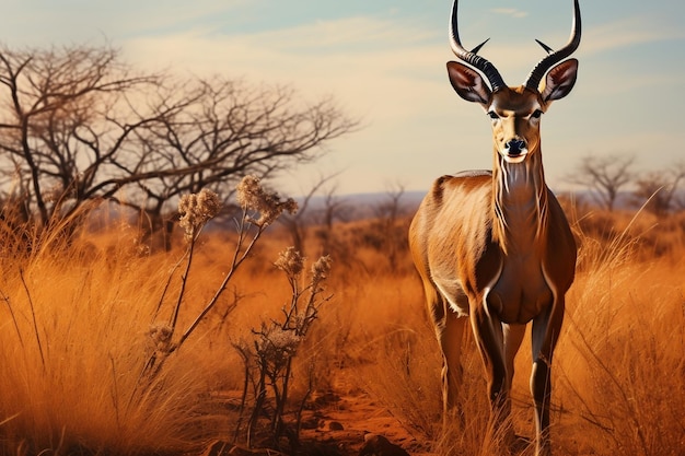 Savanna Antelope Kudu Generatieve AI