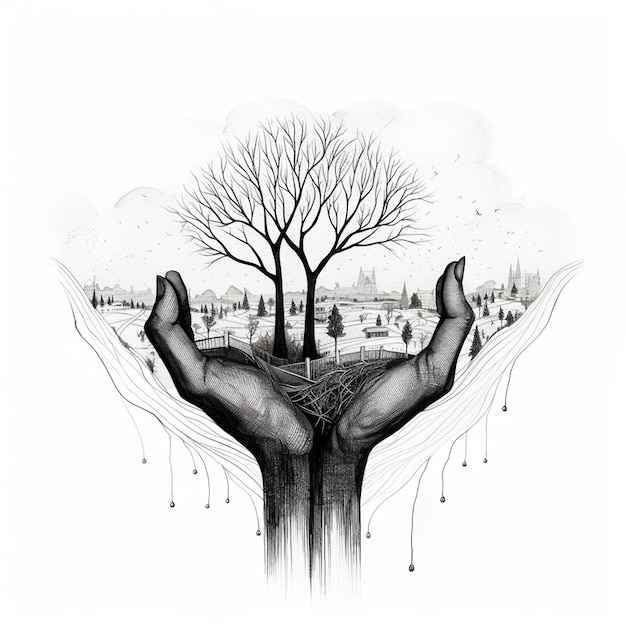 Save The Trees Drawing | TikTok