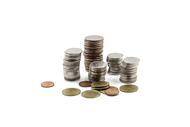 Photo saving money coins