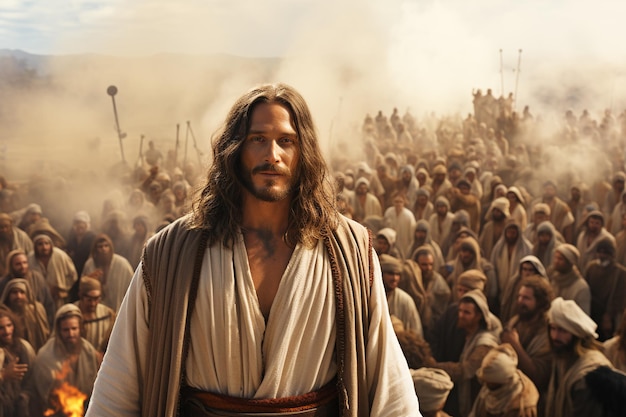 Premium AI Image Savior Of Mankind Holy Spirit Lord Son Of God Jesus premium-ai-image-savior-of-mankind-holy-spirit-lord-son-of-god-jesus