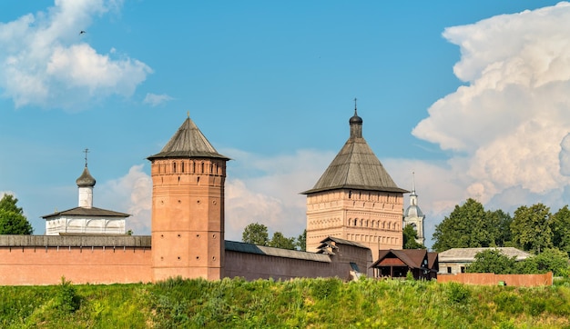 The saviour monastery of st euthymius in suzdal the golden ring of russia