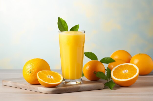 Насладитесь цитрусовым натуральным апельсиновым соком