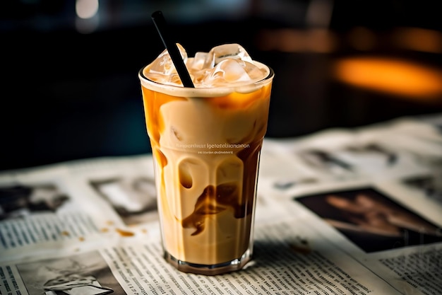 Photo savor the essence of coffee explore captivating sample photos of flavorful drink delights