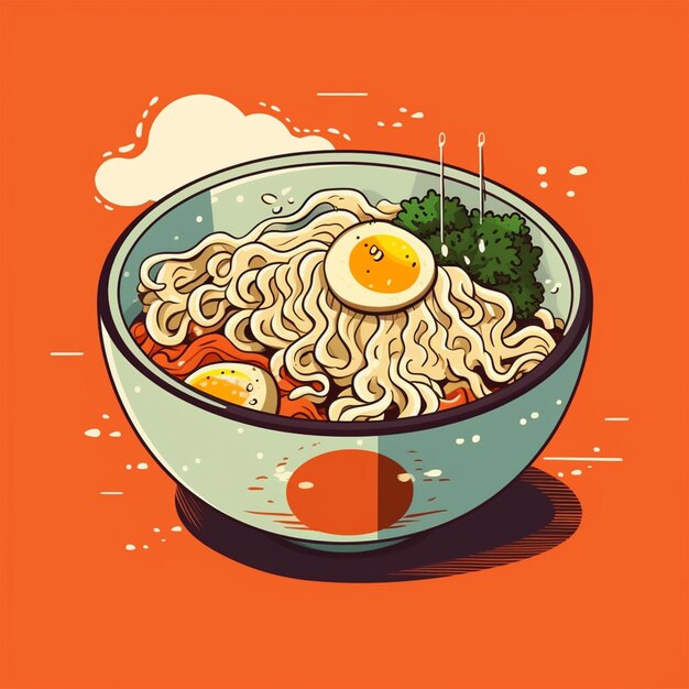 Premium AI Image savor the flavor of authentic japanese ramen noodles(06)