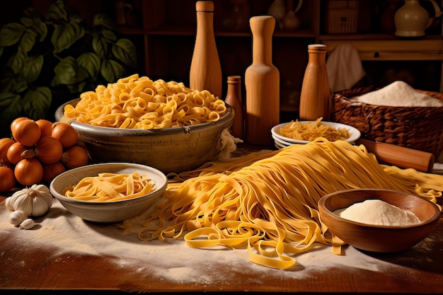 Photo savor the flavors of italian pasta