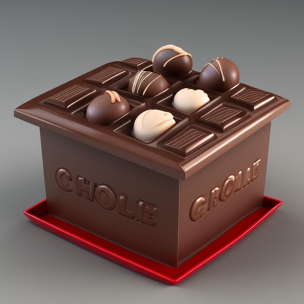 Premium Photo Savor the sweetness of our chocolates each bite a(03)
