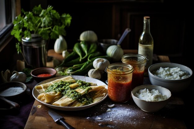 Foto la tradizione dei tamales è stata reinventata