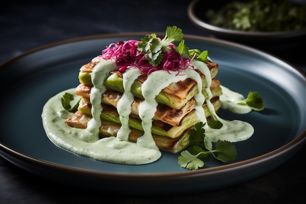 Savory Avocado Chicken Tacos with Corn Black Bean Salsa and Cilantro