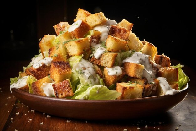 Savory Caesar Salad Indulgence