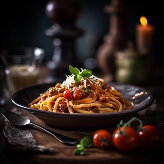 Savory Spaghetti Bars A Delicious Lunch Dish with Tomatoes and Sauce