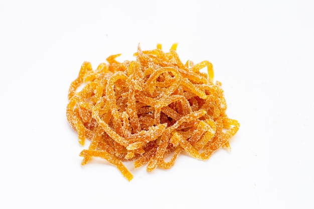 Foglio di mango salato snack di frutta