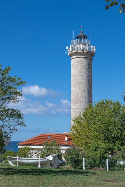 Savudrija Lighthouse in basanija coast