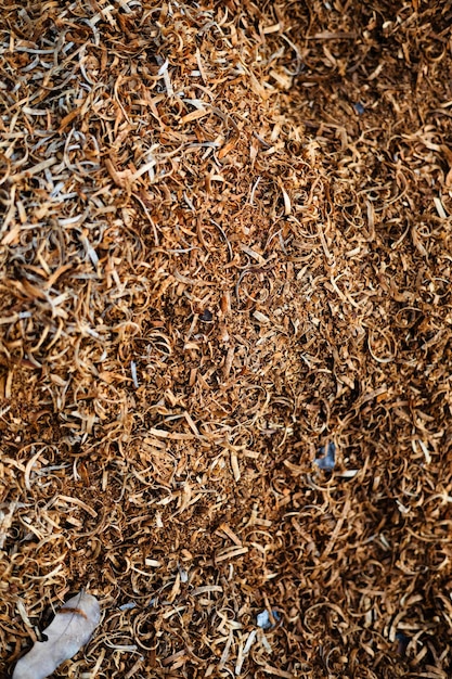 Photo sawdust and shavings