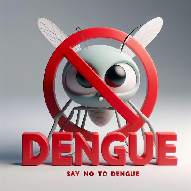 Photo say no to dengue