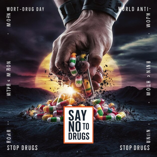 Photo say no to drugs