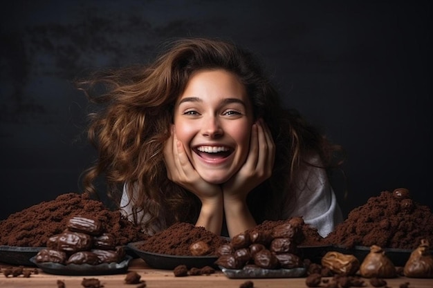 写真 不健康な食べ物を拒否する